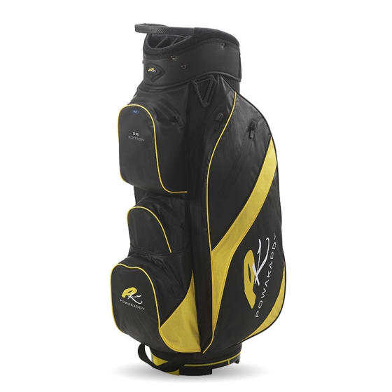 Dri Edition Waterproof Cart Bag Black/Yellow