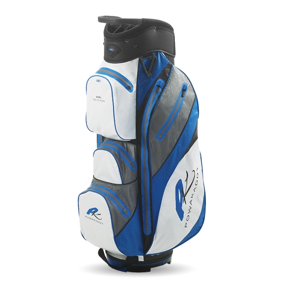 Dri Edition Waterproof Cart Bag White/Blue/Slate