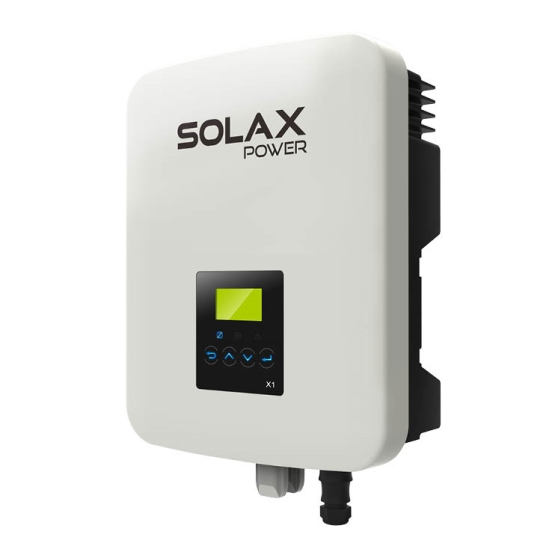 SOLAX - X1 BOOST SERIES